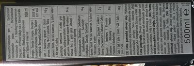 Huile d’olive vierge extra, 500ml 