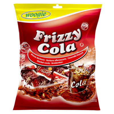 Bonbons effervescents frizzy cola 170g