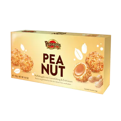 Boules de gaufrettes à l'arachide, 125g