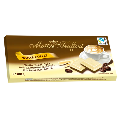 White coffee, Maitre Truffout, 100g