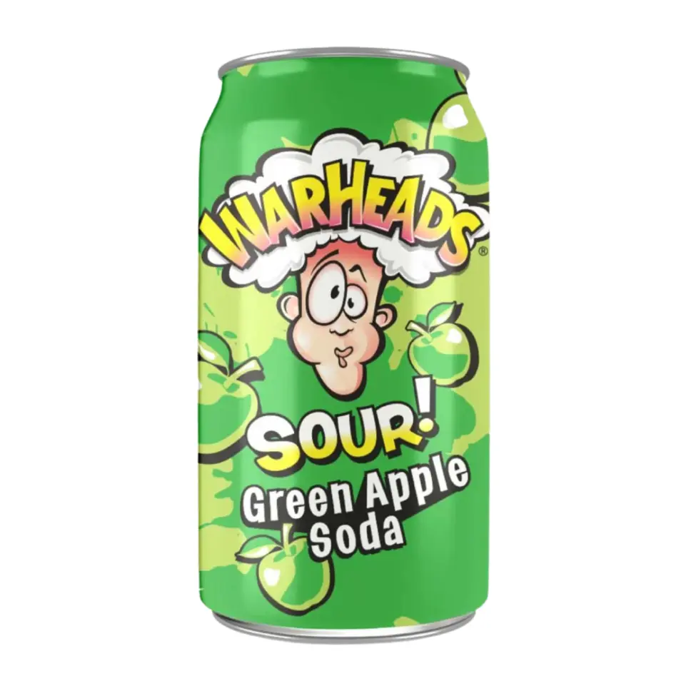 WARHEADS SOUR POMME 330ml 