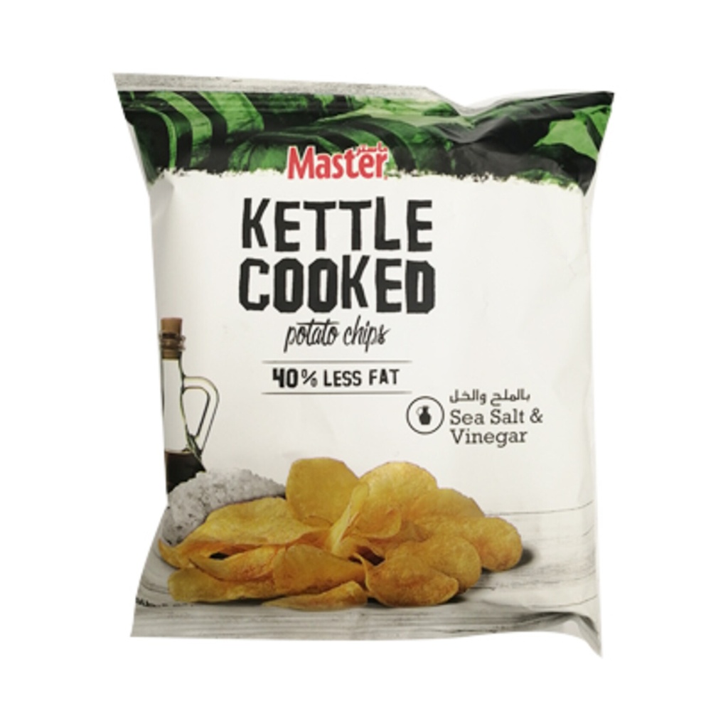 Master Chips, Kettle, Salt and Vinegar, Lebanon, 45g 
