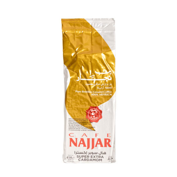 Najjar, Coffee, Classic, Super Extra Cardamom, 450g
