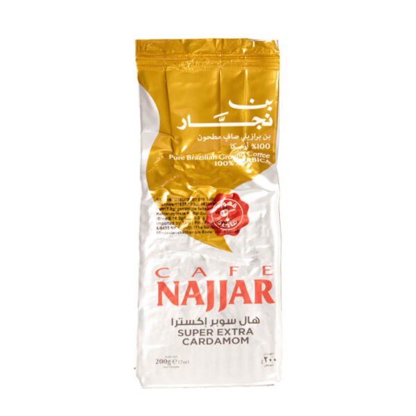 Najjar, Coffee, Classic, Super Extra Cardamon, 200g