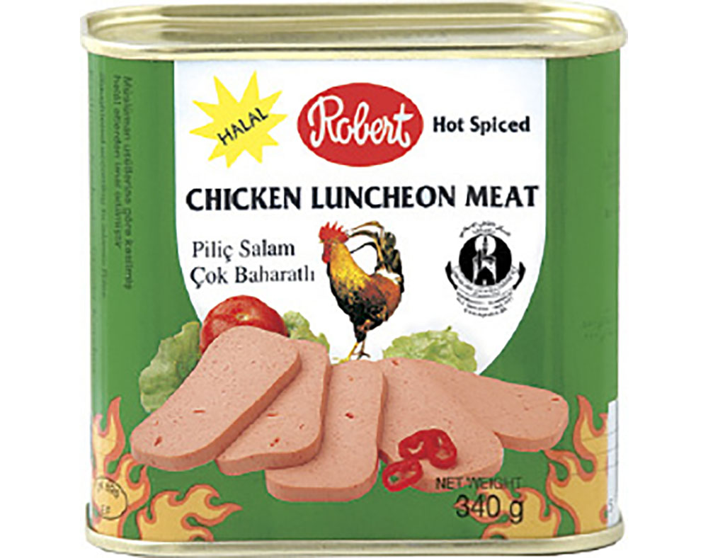 Mortadelle de poulet épicé, Robert, 340g