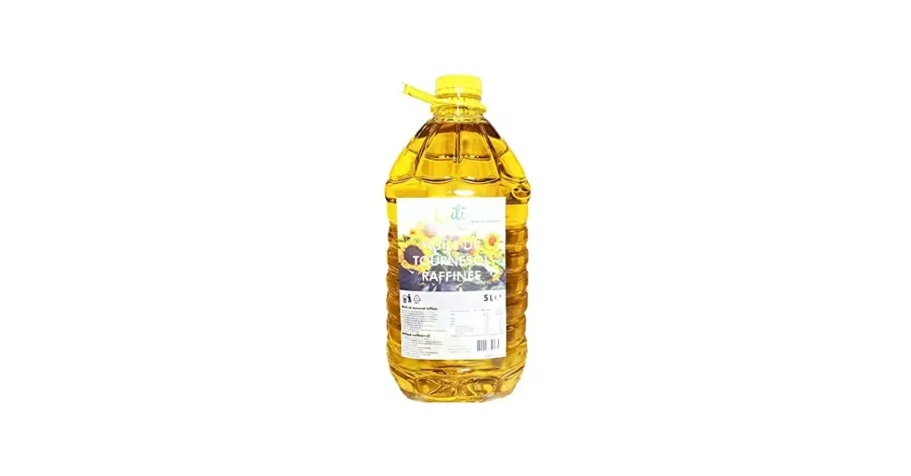 Huile de tournesol raffinée, Voliya, 5L