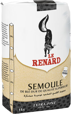 Semoule Le Renard extra-fin, 1kg