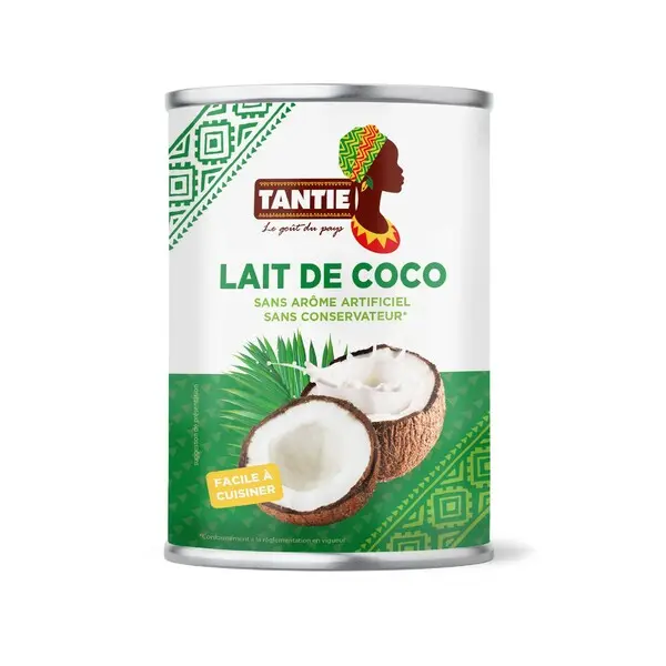 Lait de coco, Tantie, 400ml