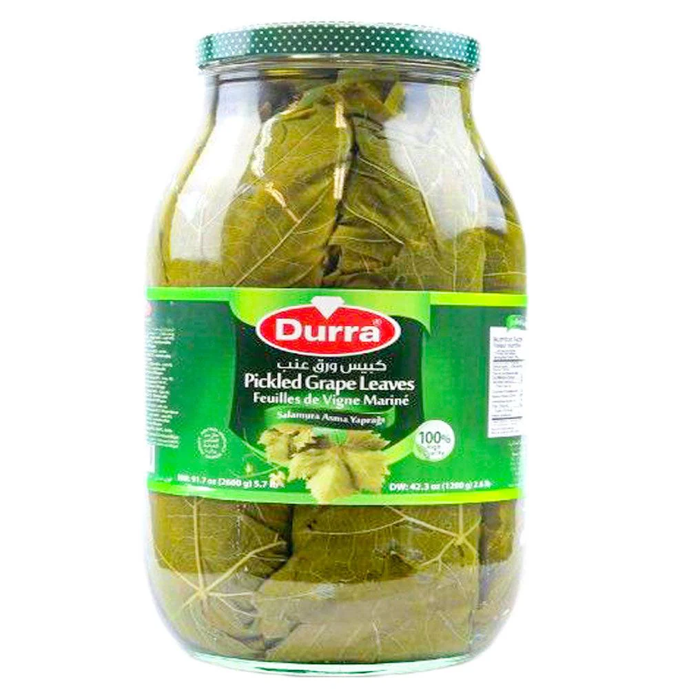 Feuille de vigne mariné, Durra, 2600g