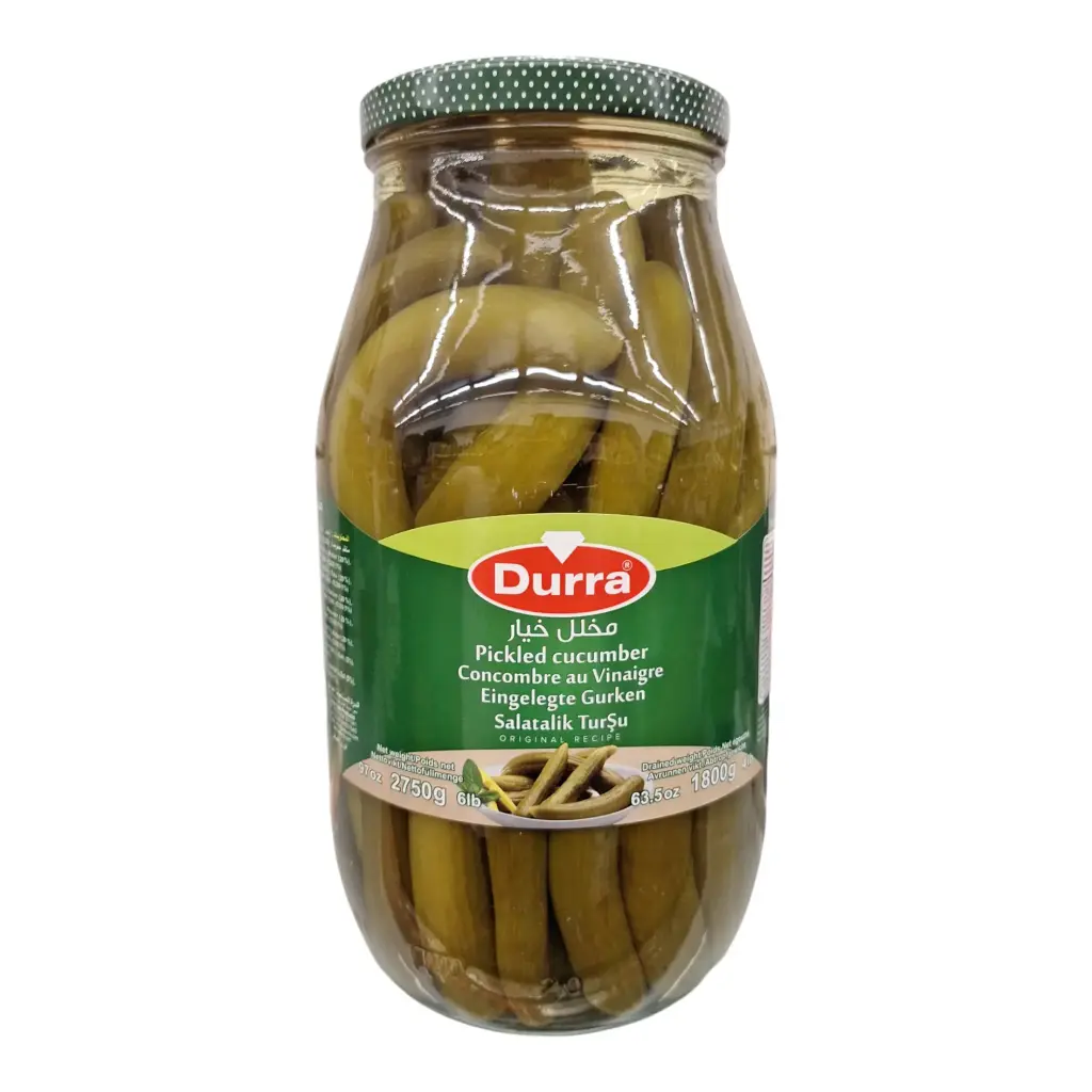 Pickled cucumber, Durra, 2750g
