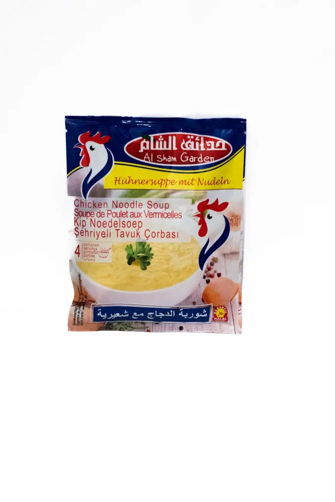 Soupe nouille chiken, Al sham garden, 66g