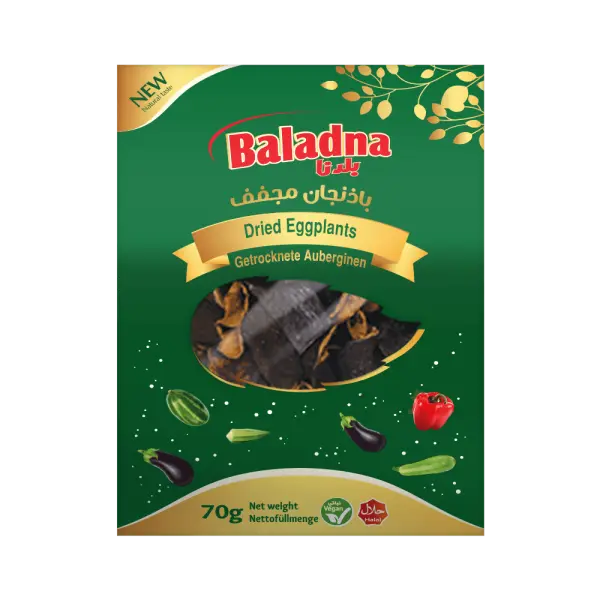 Dried eggplants, Baladna, 60g
