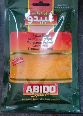 Abido Curcuma moulu, 50g