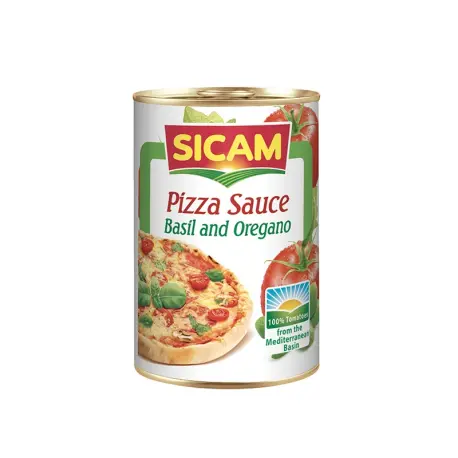 Sauce pizza basilic origan, Sicam, 400g