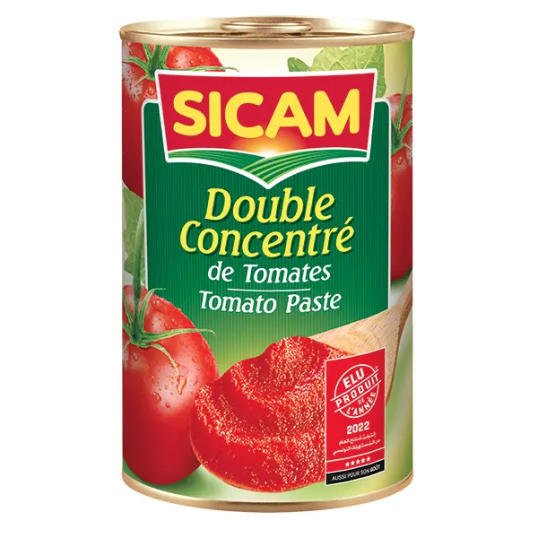 Double concentré tomate, Sicam, 400g