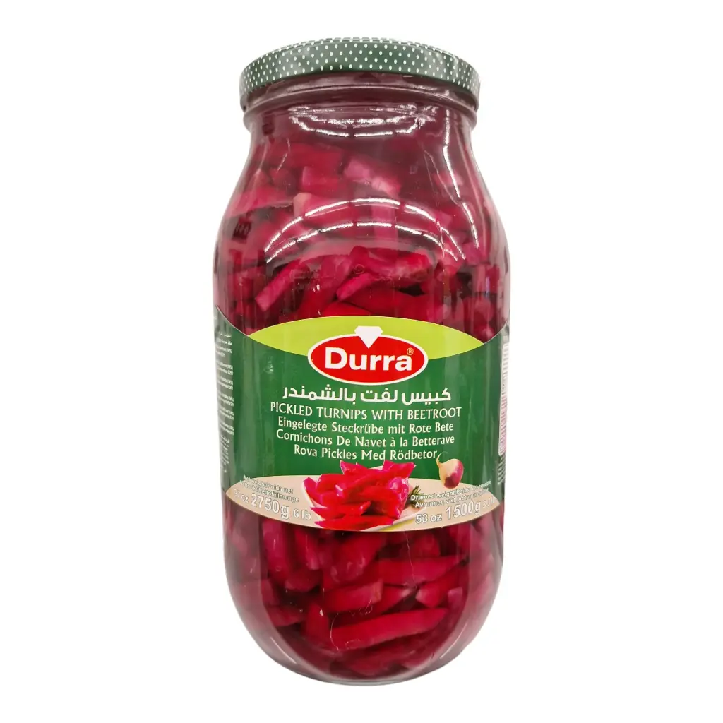 Cornichon de navet à la betterave, Durra, 2750g