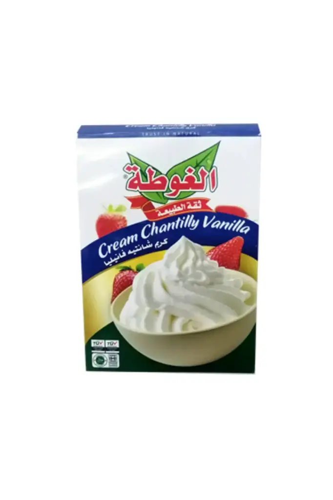 Crème chantilly vanille, Algota, 130g