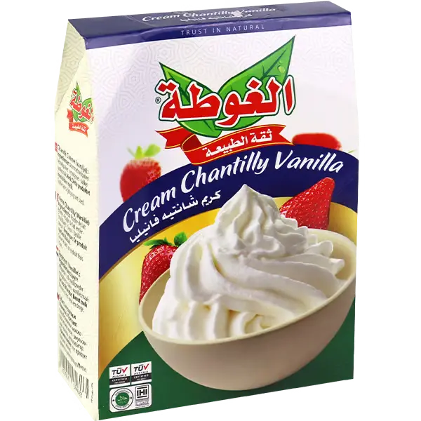 Crème chantilly vanille, Algota, 130g