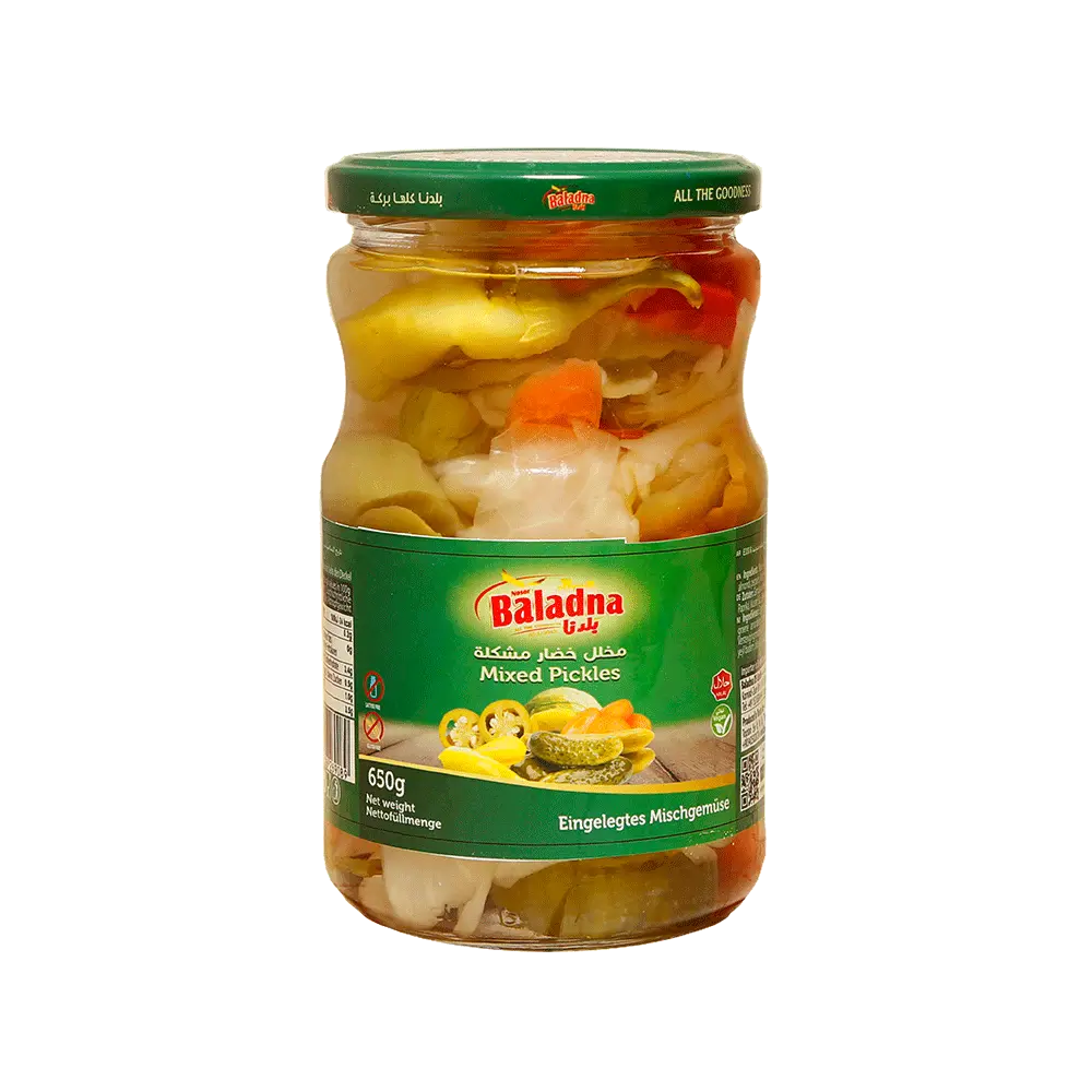 Mixed pickles, Baladna, 660g
