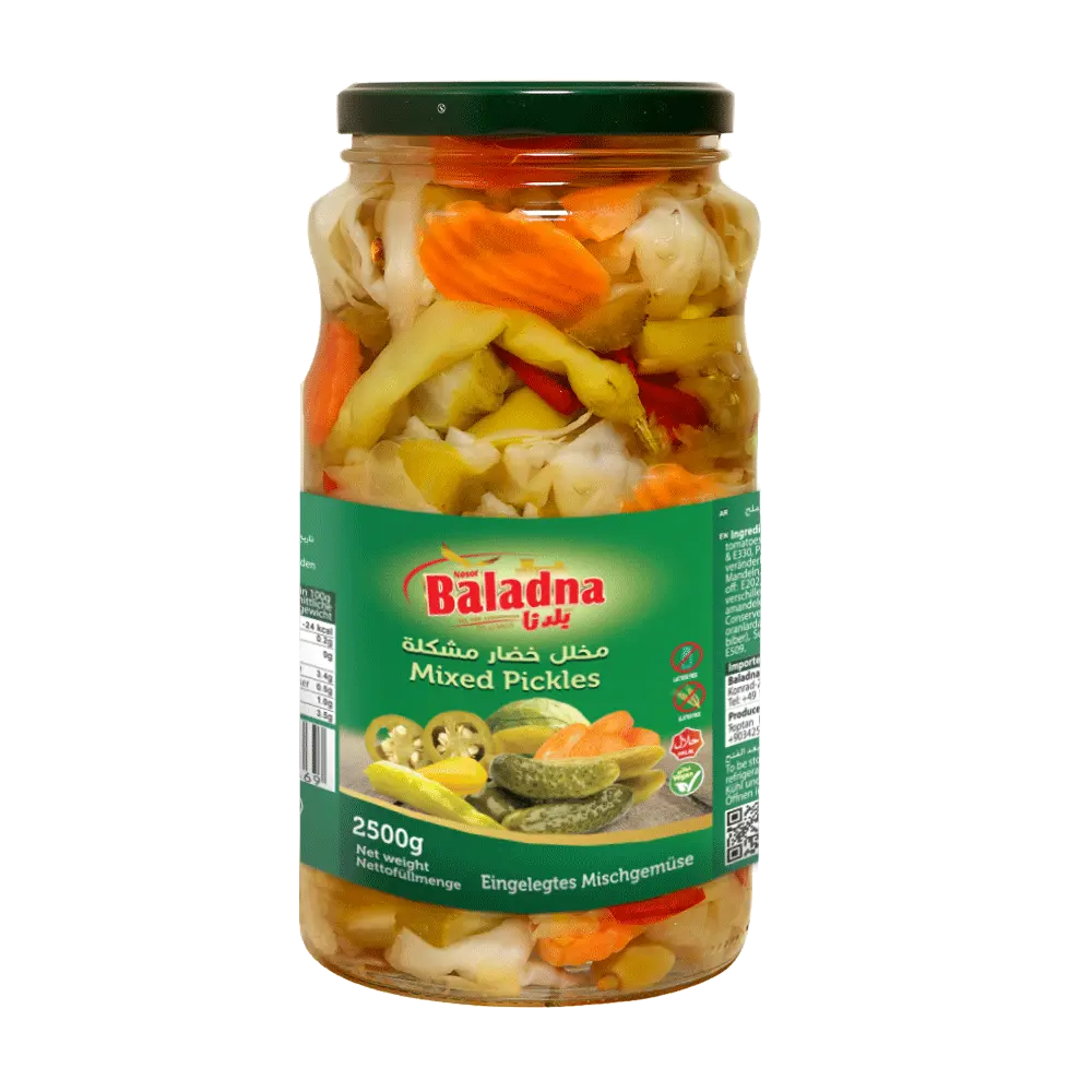 Mixed pickles, Baladna, 2800g