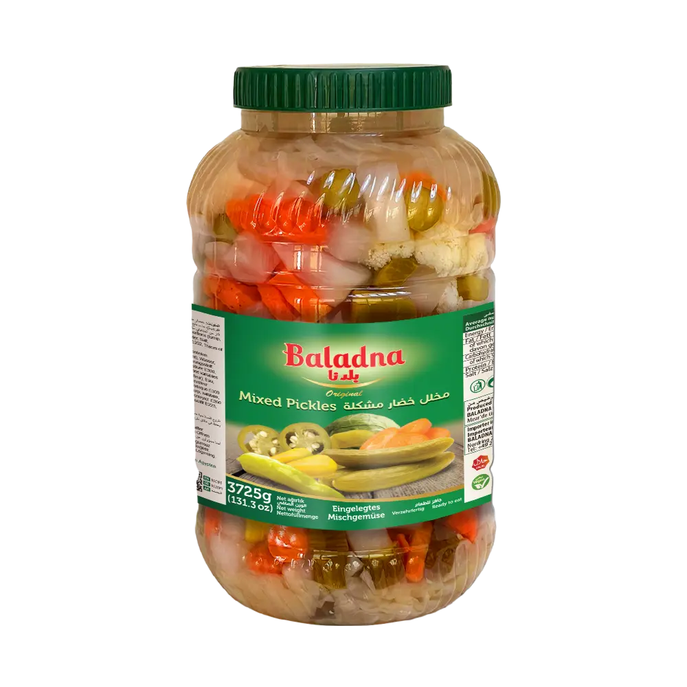 Mixed pickles, Baladna, 3725g