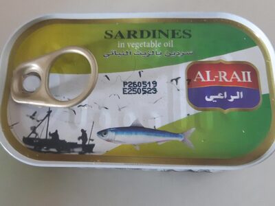 Sardines in sunflower oil, 125g