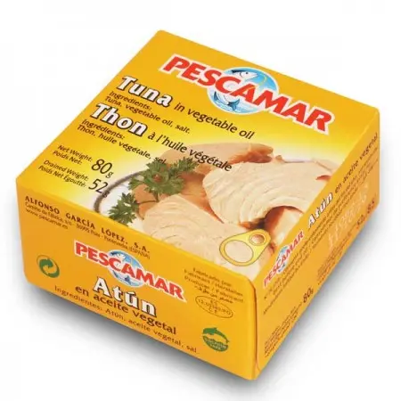 Thon à l'huile, Pescamar, 80g