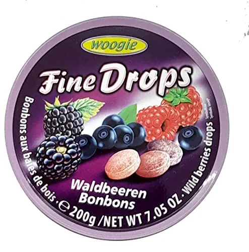 Fine draps Waldbeeren, Woogie, 200g