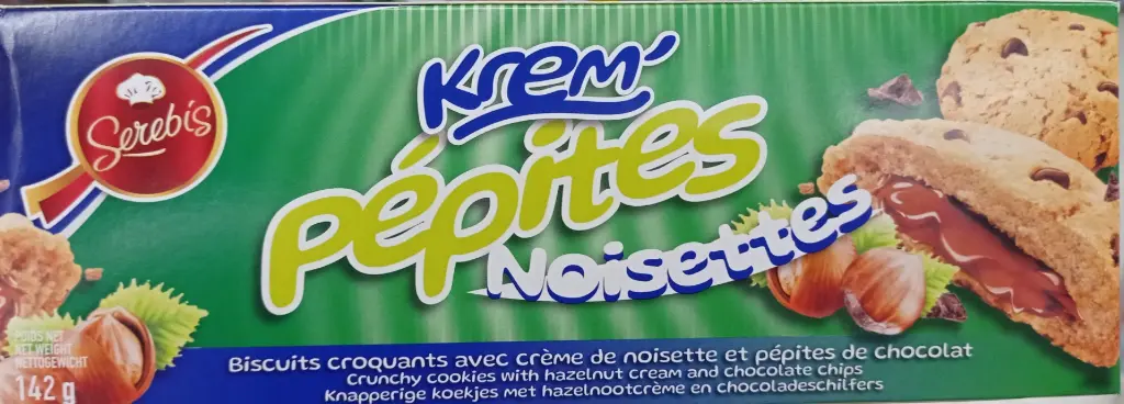 Krem’ Pepites Noisettes, 142g