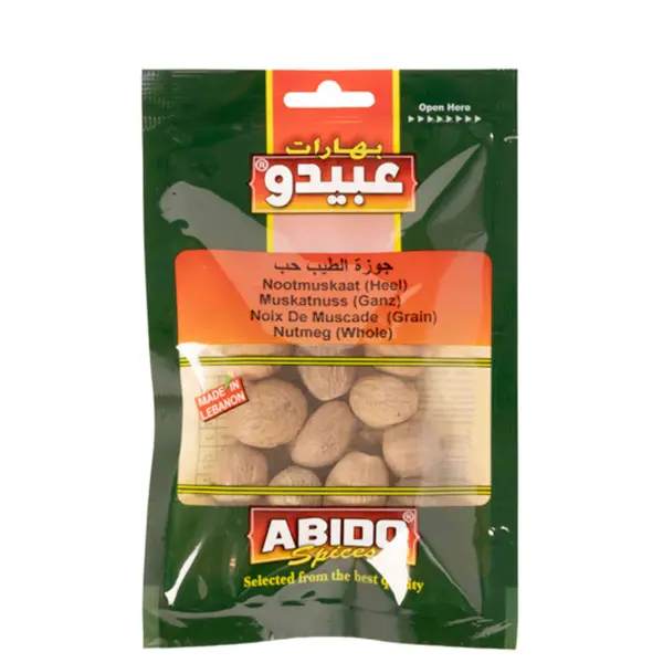 Abido Noix de muscade à la Cannelle graine, 50g