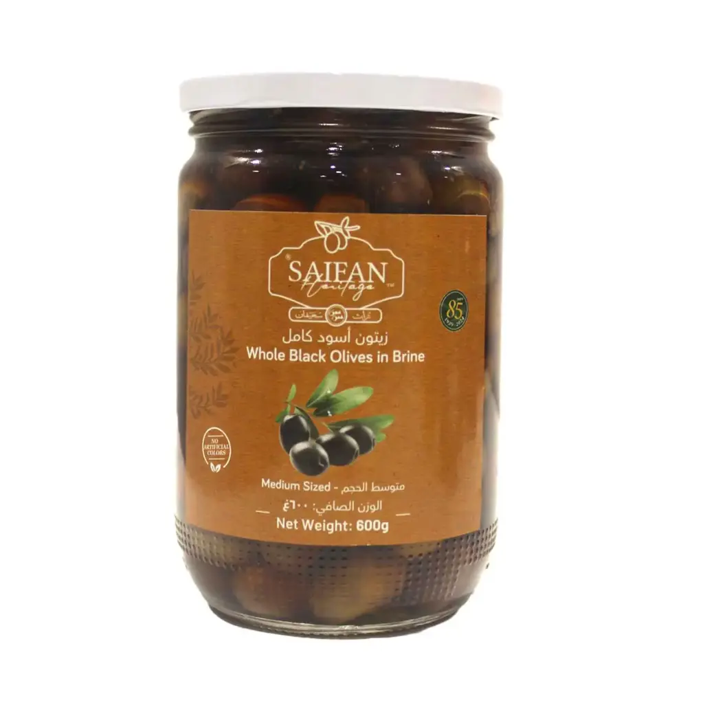 Black olives, Saifan, 600g