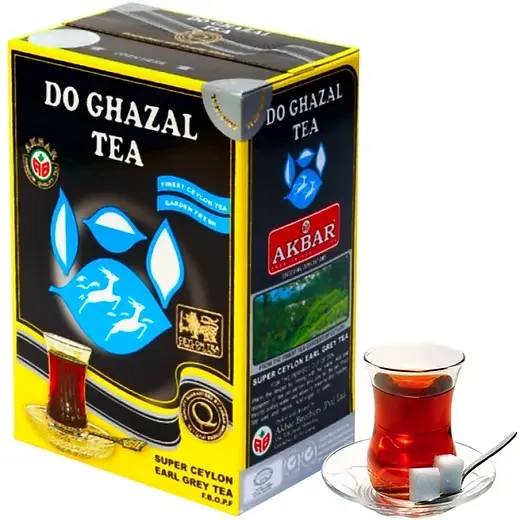 Do Ghazal tea, Gray, Akbar, 500g