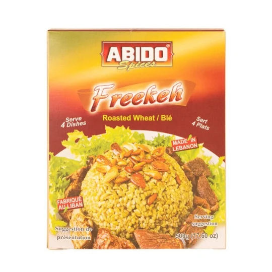 Abido Freekeh, Roasted wheat blé, 500g