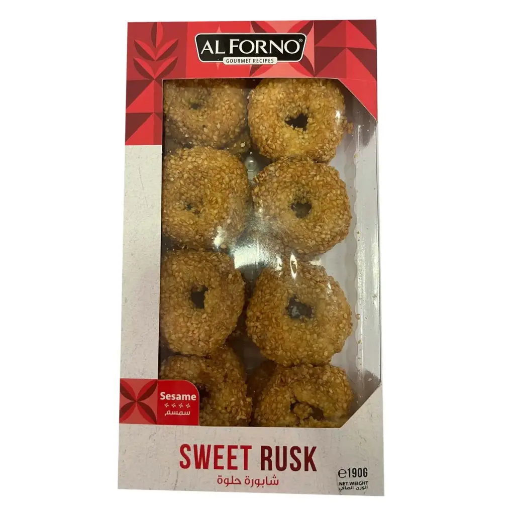 Sweet Rusk, Sesame, Al forno, 190g