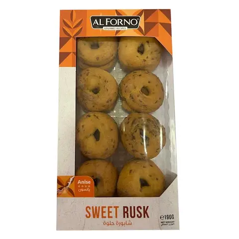 Sweet Rusk, Anise, Al forno, 190g