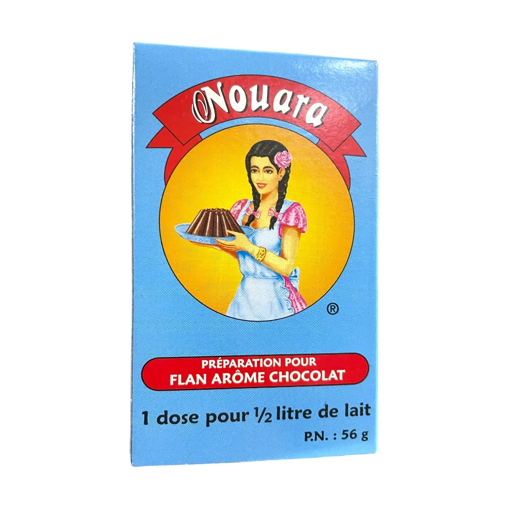 Flan arôme Chocolat, Nouara, 56g