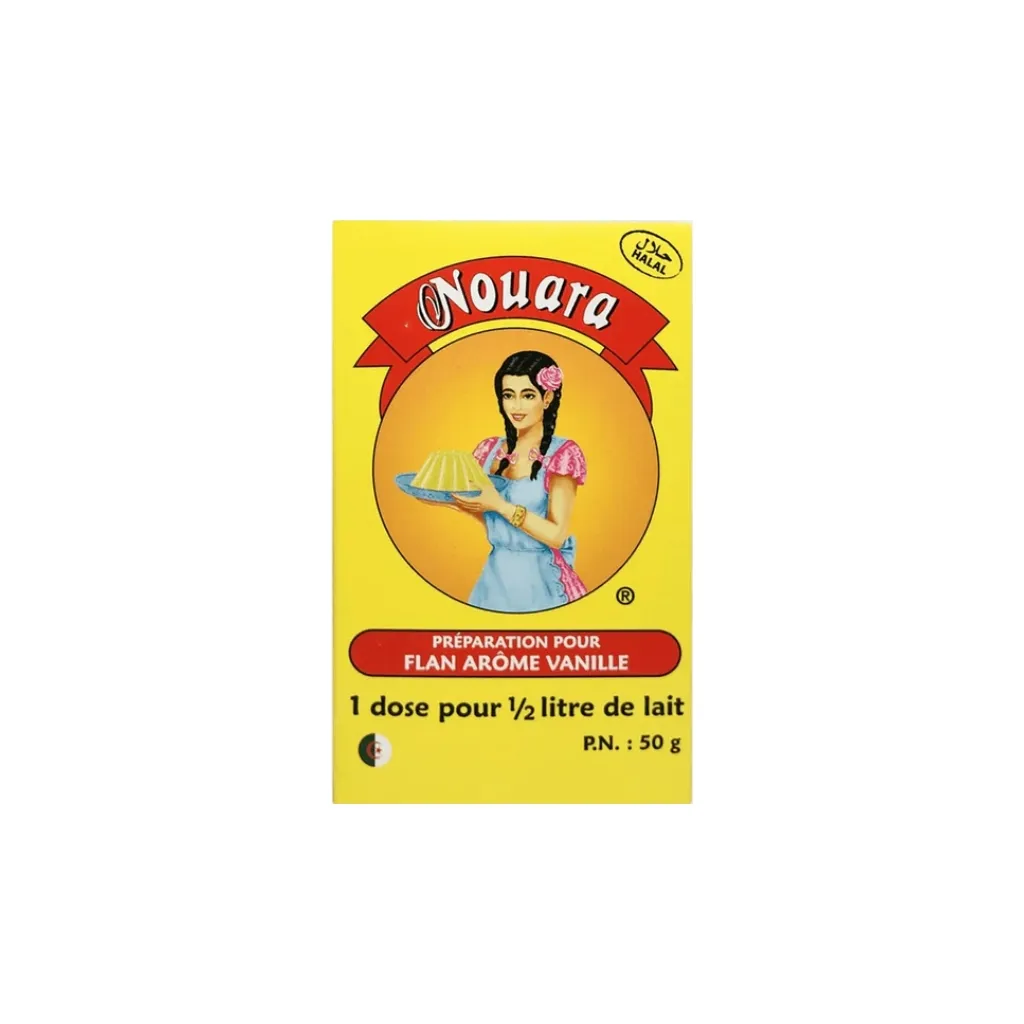 Flan arôme Vanille, Nouara, 56g