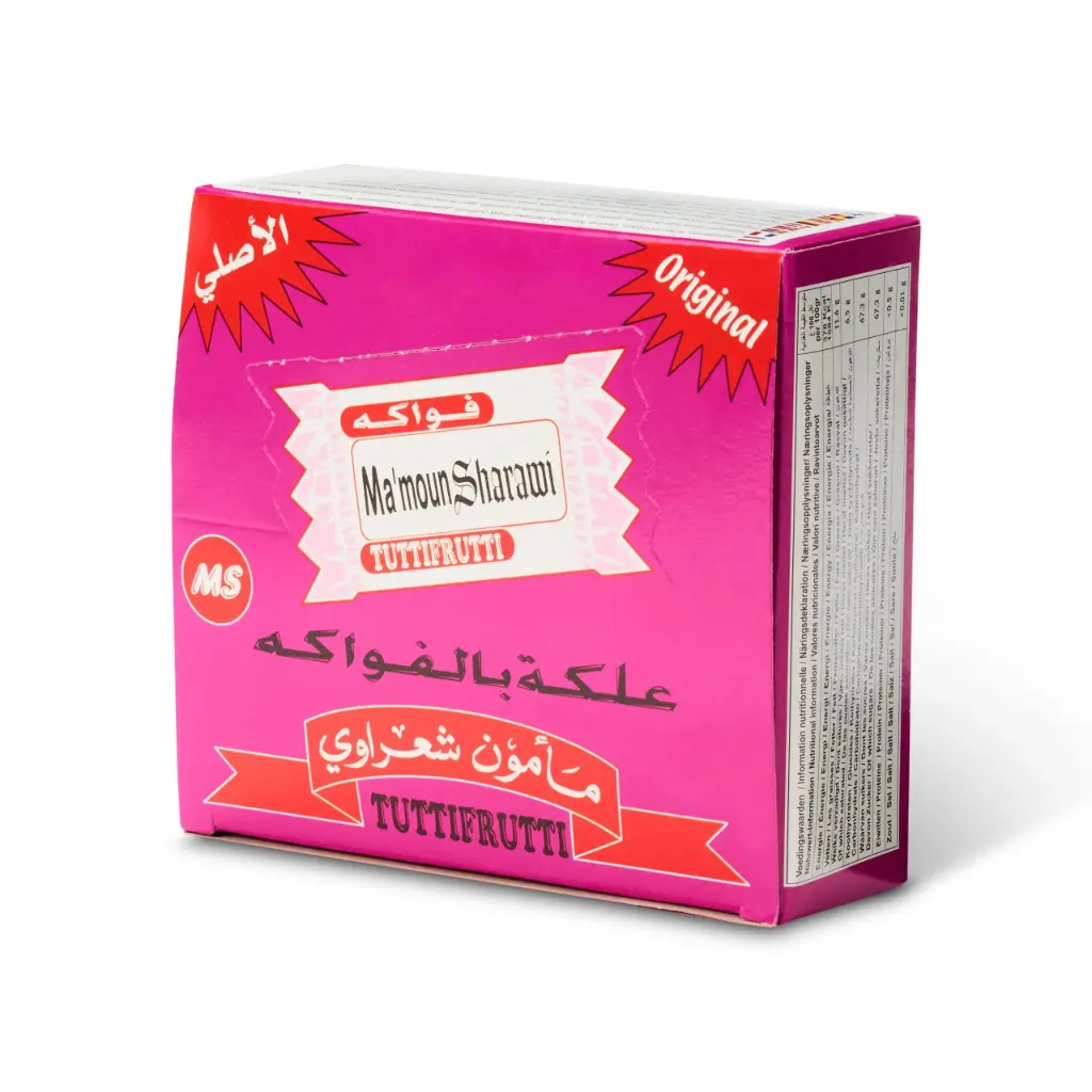 Chewing gum Ma'moun Sharawi, Tutifrutti, 200g