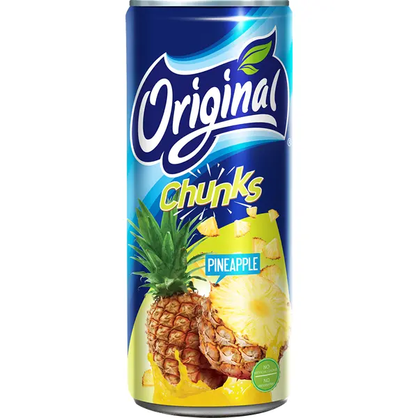 Chunks Pineapple, Original, 100ml