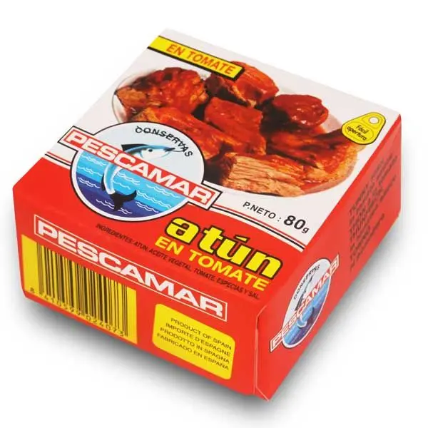 Thon à la tomate, Pescamar, 80g