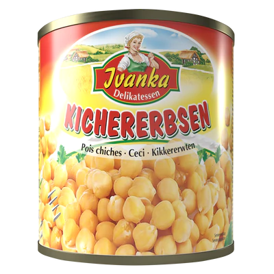 Pois chiches, Jvanka, 800g