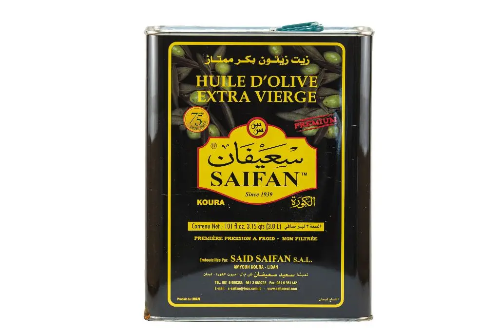 Huile d’olive vierge extra, Saifan, 3L