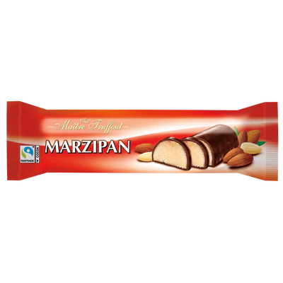 Barre en massepin au chocolat amer, 100g 