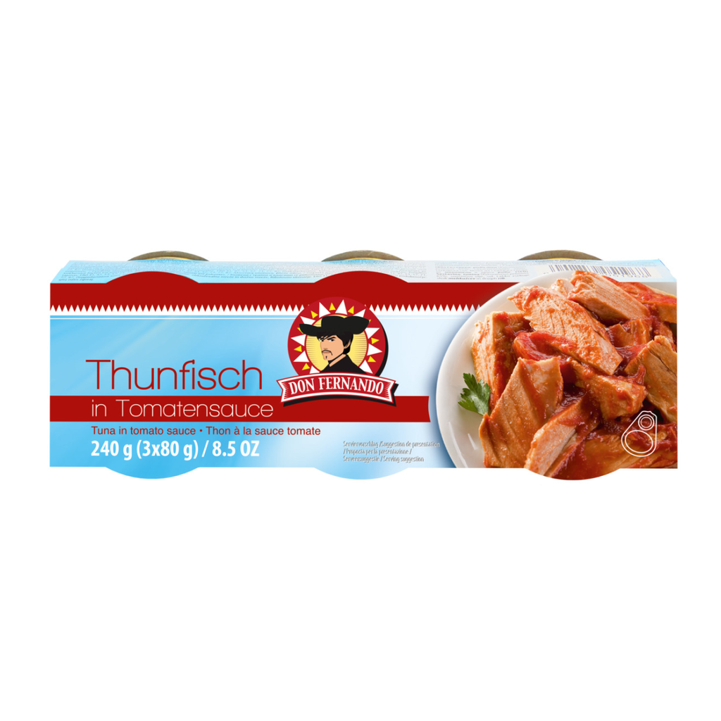 Thon à la sauce tomate, 240g (3x80g) 