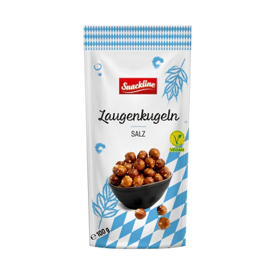 Boules de bretzel salés, Snackline, 100g 