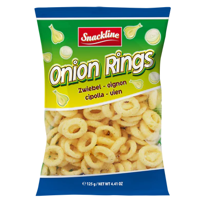 Oinion Rings, Snackline, 125g 