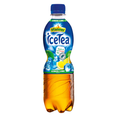Thé glacé citron-citron vert, Pfanner, 0,5l PET 
