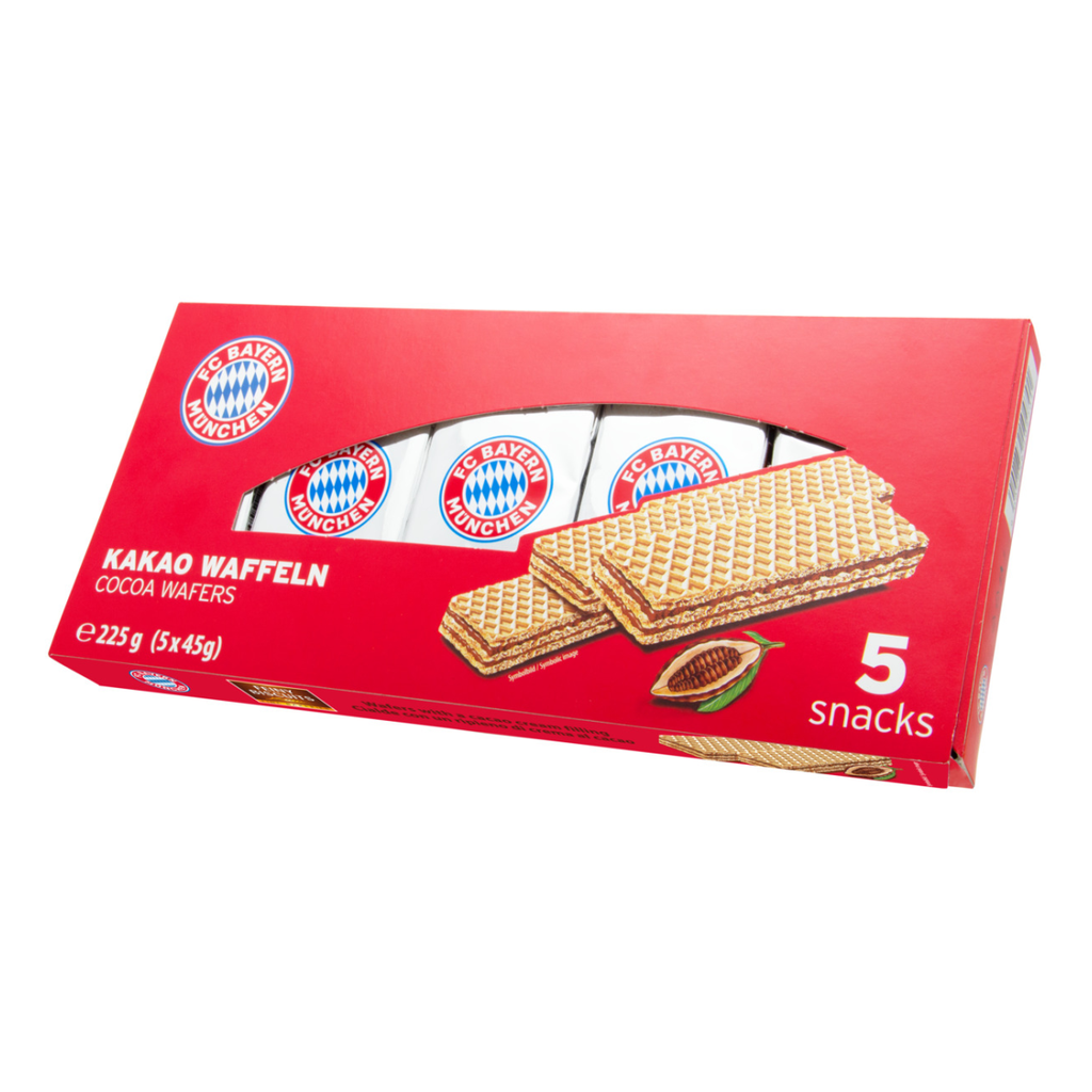 FC Bayern Munich Gaufrettes au chocolat, 225g