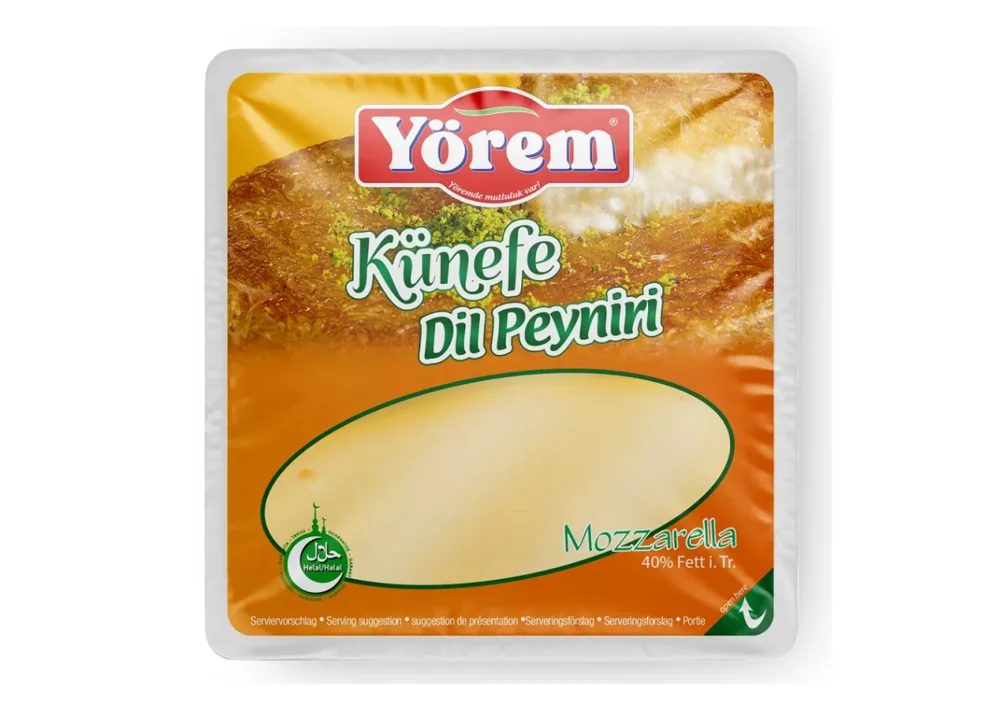 Mozzarella tranche, Yorem, 200g