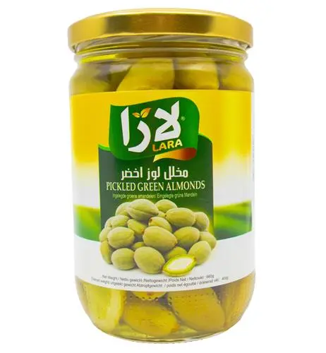 Amandes vertes marinées, Lara, 660g